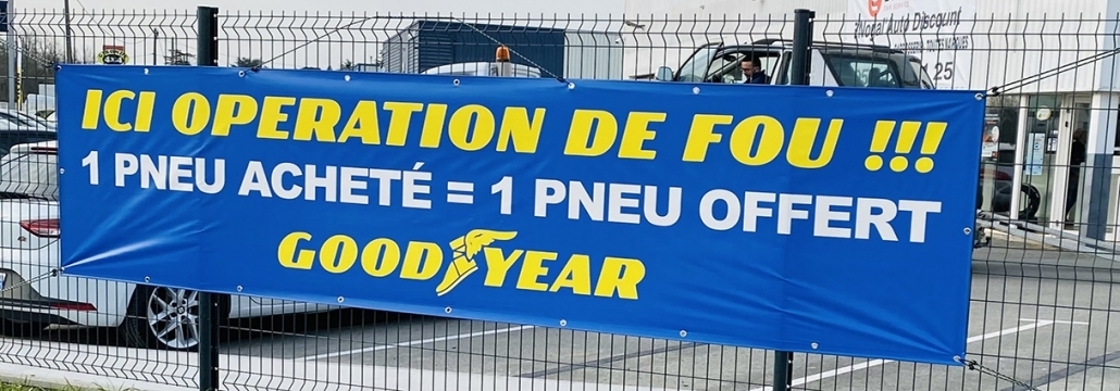 banderole impression publicitaire