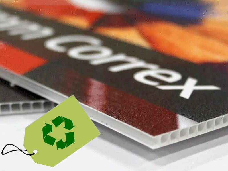 panneau pvc recycle imprime grand format paris