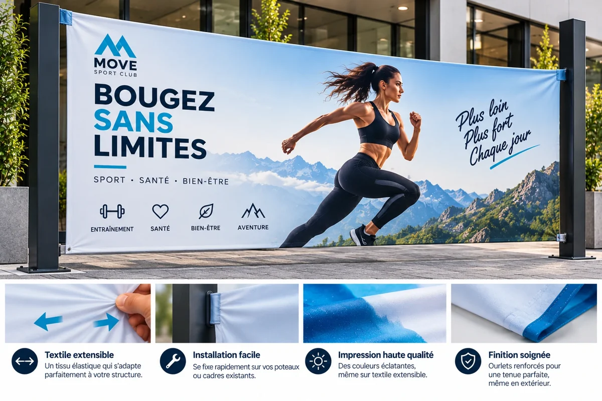 Textile extensible